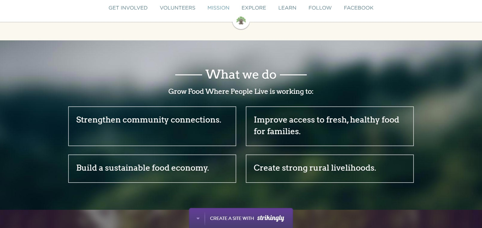 Grow Food Where People Live Goals Grow Food Where People Live Goals